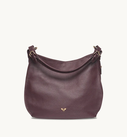 The Harriet tan leather hobo bag featuring a timeless, slouchy design with elegant detailing and everyday functionality-9