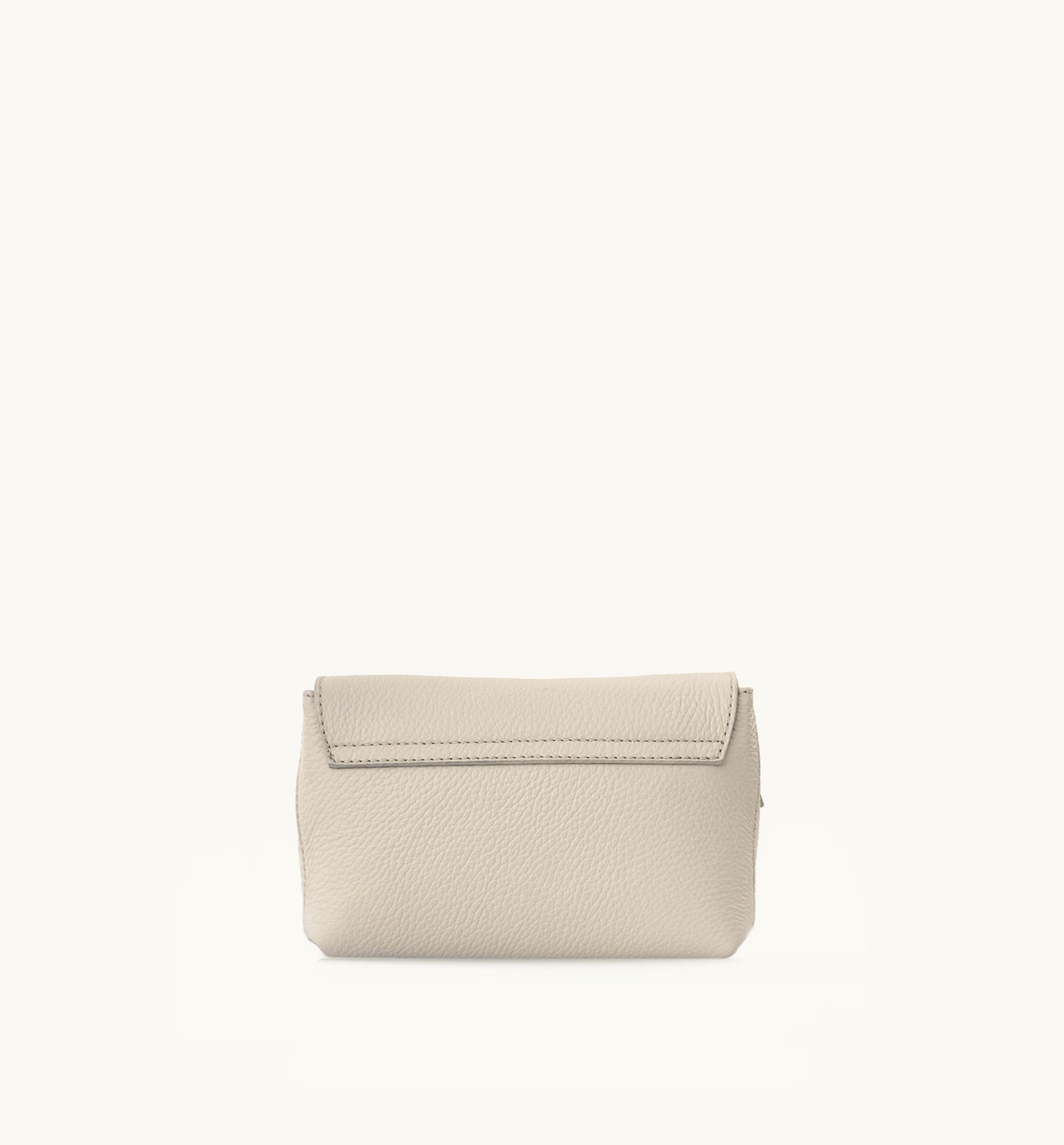The Maisie stone leather bag with a timeless silhouette, elegant stone-colored finish, and functional design for everyday use-8