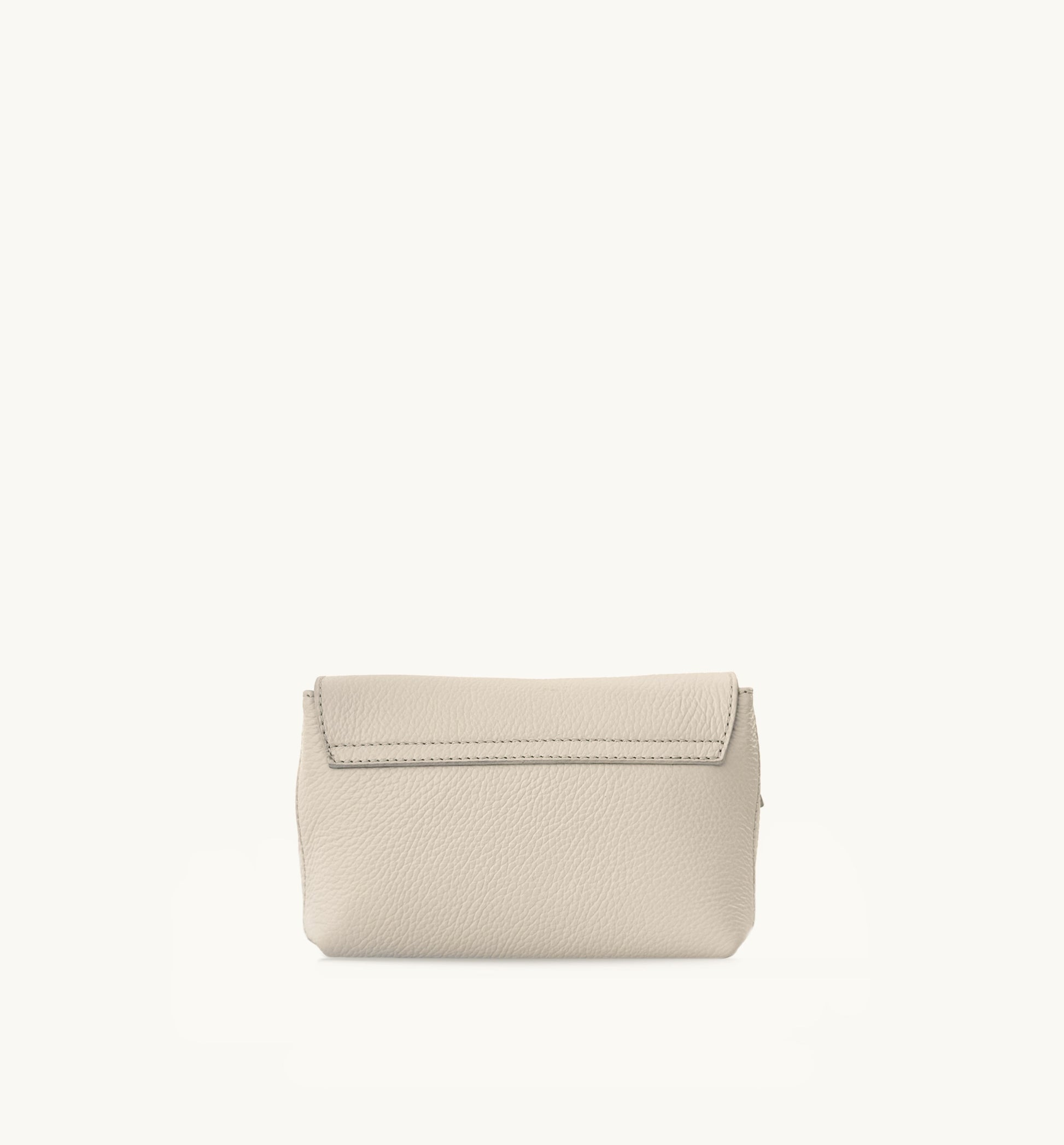 The Maisie stone leather bag with a timeless silhouette, elegant stone-colored finish, and functional design for everyday use-8